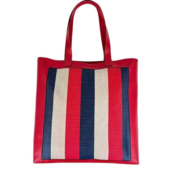Gucci Sylie stripe tote bag large size - Picture 3 of 9